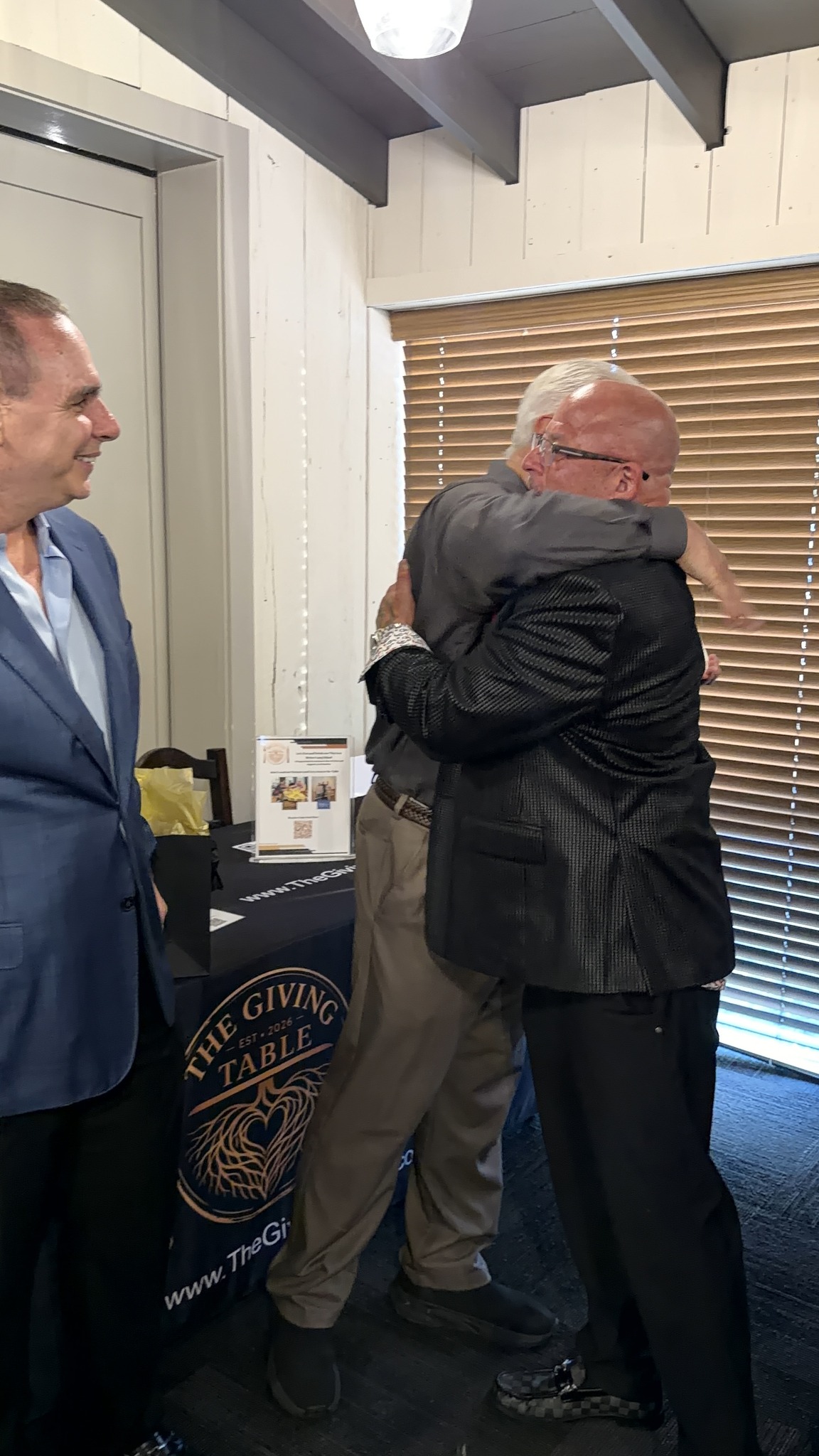 chirs graziose bob policastro Major Milestone for The Giving Table